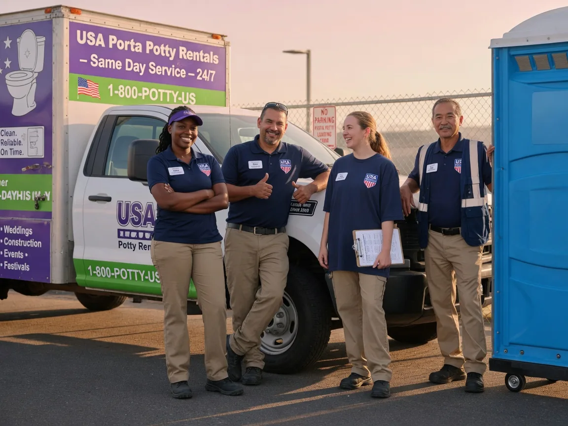Porta Potty Rental company in Council, NC